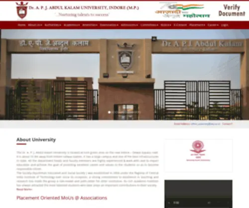 Dr. APJ Abdul Kalam University, Indore