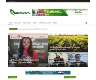 Akuafo.com(A digital destination for Agric news) Screenshot