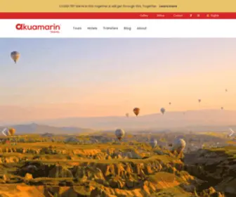 Akuamarintravel.com(Your Travel Agency) Screenshot