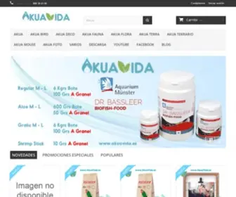 Akuavida.es(Akuavida tienda especializada en Acuarios) Screenshot