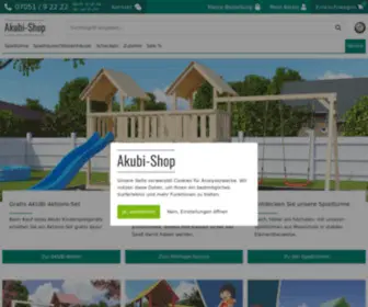 Akubi-Shop.de(Perfekter Spielspaß im Garten) Screenshot