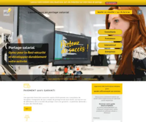 Akuit.com(Portage salarial) Screenshot
