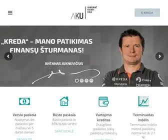 Aku.lt(Akademinė kredito unija) Screenshot