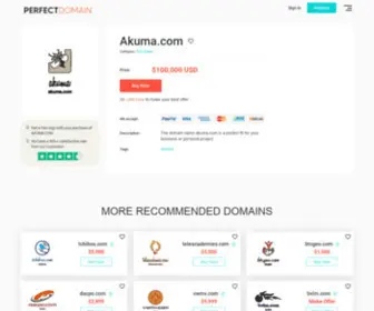 Akuma.com(Akuma) Screenshot