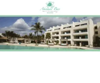 Akumalbayresort.com(Akumal Bay) Screenshot