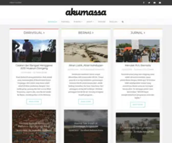 Akumassa.org(Jurnal tentang aku dan orang) Screenshot