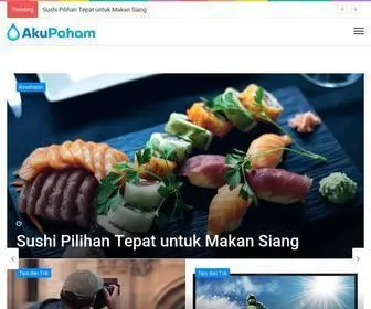 Akupaham.com(Situs Pengetahuan Terbaik dan Terlengkap di Indonesia) Screenshot