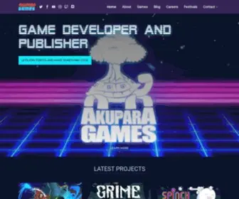 Akuparagames.com(Akupara Games) Screenshot