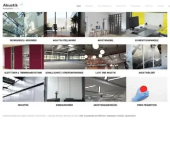 Akustik-Kompetenz.de(Und Schallschutz) Screenshot