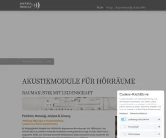 Akustik-Module.de(Beratung) Screenshot