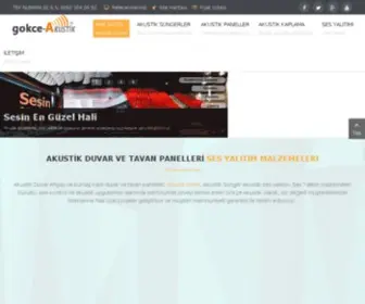 Akustikduvar.com(Akustik Duvar) Screenshot