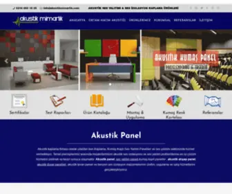 Akustikpanel.com.tr(Akustik Panel) Screenshot