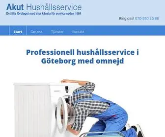 Akuthhs.se(Hushållsservice) Screenshot