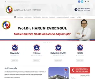 Akutkalpdamar.com(AKUT KALP DAMAR HASTANES) Screenshot