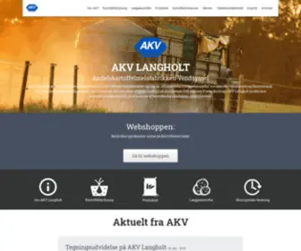 AKV-Langholt.dk(AKV Langholt) Screenshot