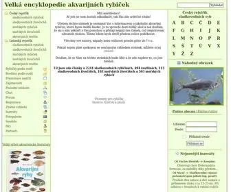 Akvapedie.cz(VelkĂĄ) Screenshot
