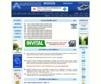 Akvarko.cz(Akvaristický portál) Screenshot