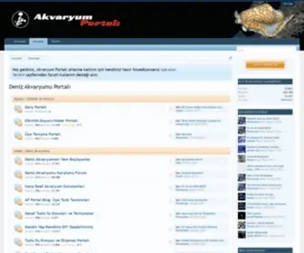 Akvaryumportali.com(Deniz Akvaryumu Portal) Screenshot