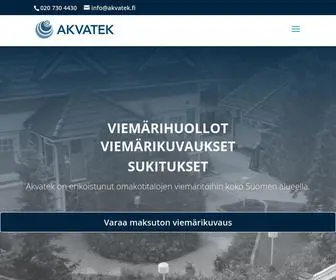 Akvatek.fi(Viemärin avaus) Screenshot