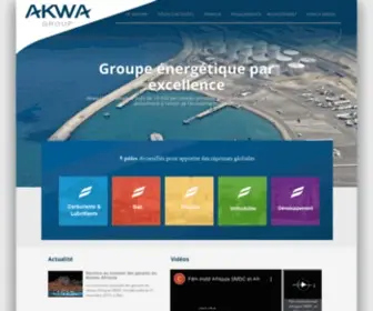 Akwagroup.com(AKWA GROUP) Screenshot