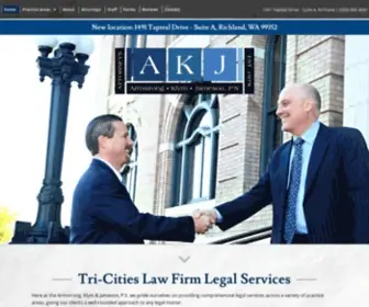 Akwalaw.com(AKWAJ Law) Screenshot