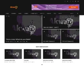 Akwatv.com(Akwa TV) Screenshot