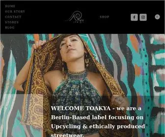 Akya-Berlin.com(Ethical Fashion) Screenshot