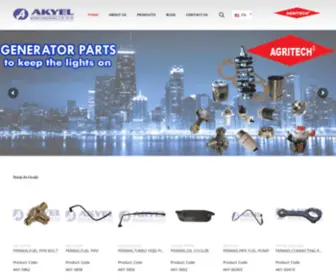 Akyelltd.com(AGRITECH) Screenshot