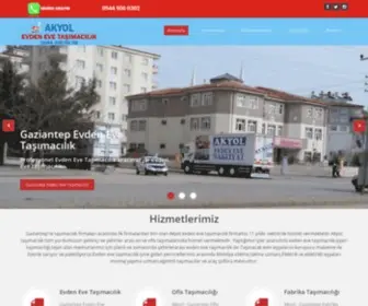 Akyolevdenevetasimacilik.com(Gaziantep evden eve taşımacılık) Screenshot