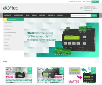 Akytec.de(Und Regelungstechnik) Screenshot