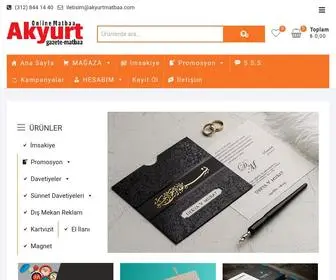 Akyurtmatbaa.com(Akyurt Matbaa) Screenshot