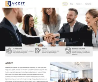 Akzit.com(Akzit Solutions) Screenshot