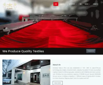 AL-Abbas.com(Al-Abbas Fabrics) Screenshot