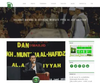 AL-Asyariyyah.com(Pondok Pesantren Tahfidzul Qur'an Al) Screenshot