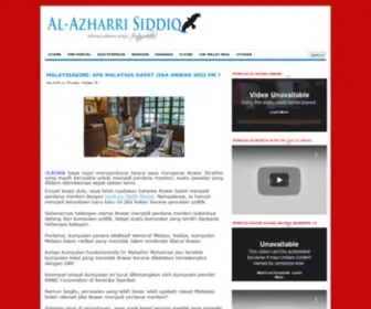 AL-Azharrisiddiq.com(JENTAYUABAKA) Screenshot