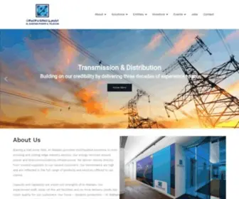 AL-Babtain.com.sa(Al-Babtain Power & Telecom) Screenshot