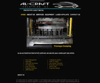 AL-Craft.com(Al-Craft Industries) Screenshot