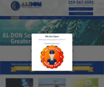 AL-Don.com(AL-DON Indoor Air Quality Specialists) Screenshot