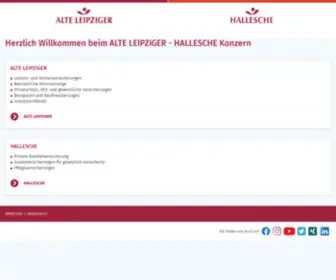 AL-H.de(HALLESCHE Konzern) Screenshot