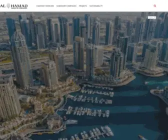 AL-Hamad.com(AL HAMAD GROUP OF COMPANIES) Screenshot