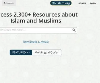 AL-Islam.org(Prophet Muhammad(s)) Screenshot