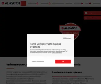 AL-Katot.fi(Urakoimme bitumikatot ja vedeneristykset uudiskohteisiin. Myös ekologiset kattoratkaisut) Screenshot