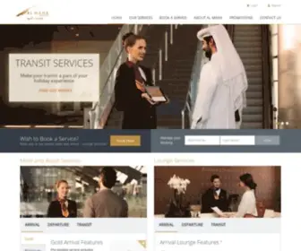 AL-Mahaservices.com(Al-Maha Services) Screenshot