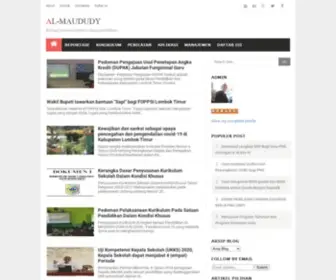 AL-Maududy.com(AL Maududy) Screenshot