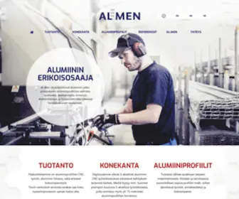 AL-Men.fi(Alumiinin työstön erikoisosaaja) Screenshot
