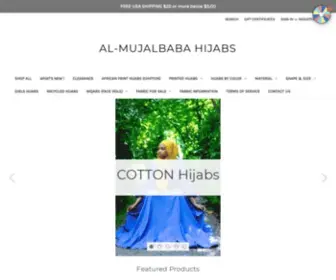 AL-Mujalbaba.com(Islamic Clothing Store) Screenshot