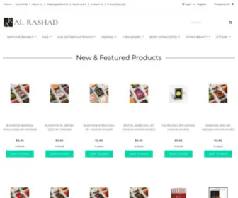 AL-Rashad.com(Arabian Perfumes) Screenshot