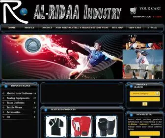 AL-Ridaaind.com(Al-Ridaa Industry) Screenshot