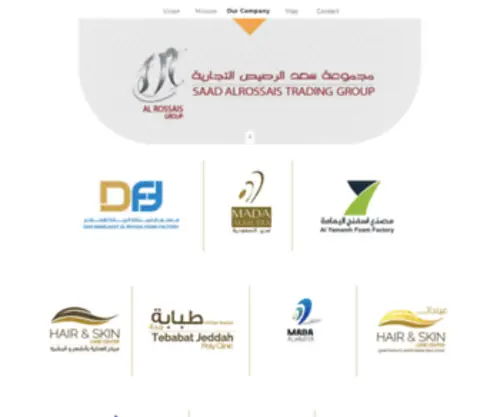 AL-Rossais.com(مقدمة) Screenshot