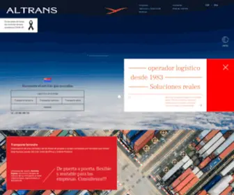 AL-Trans.com(Altrans) Screenshot